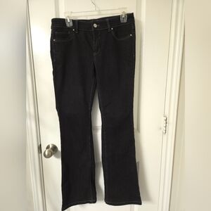 White House Black Market Black Boot Cut Jeans